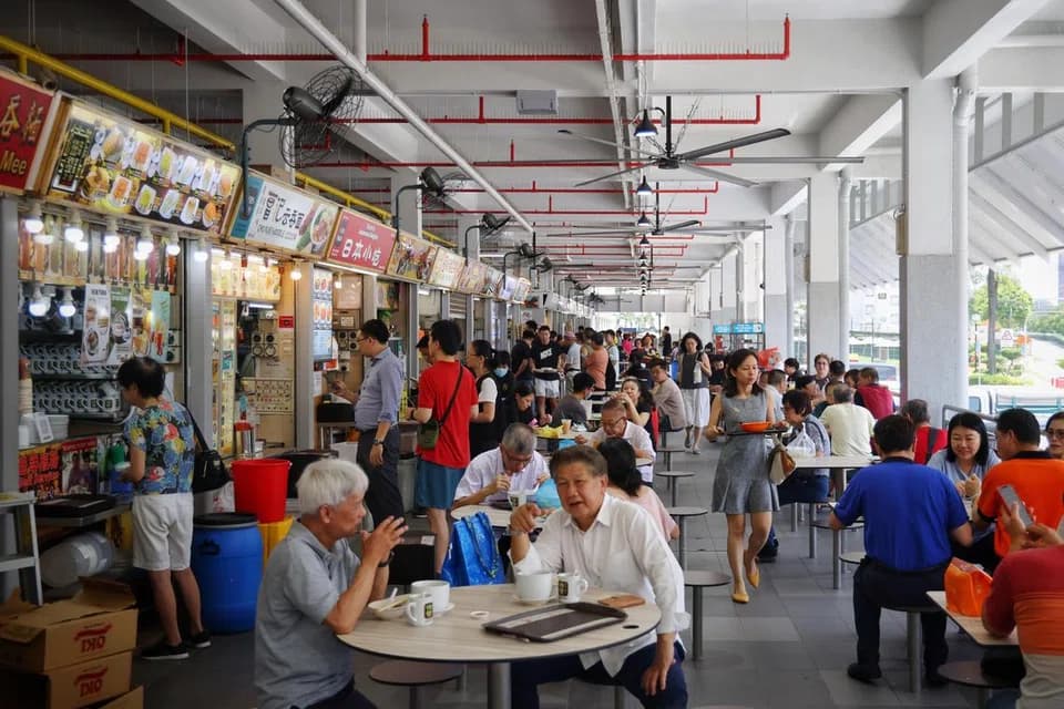 Singapore hawker food
