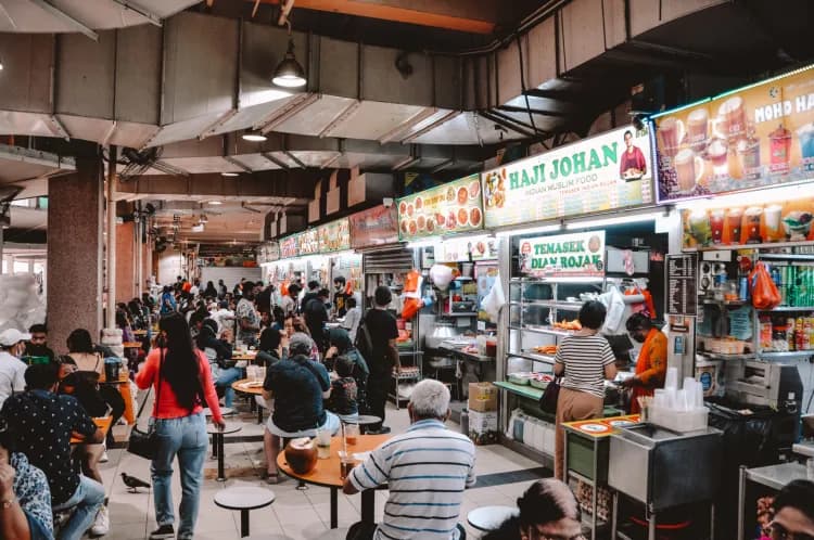 Singapore hawker food